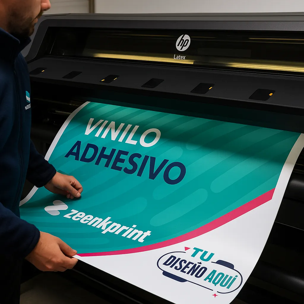 impresión de vinilos adhesivo en Fuenlabrada Madrid - Impresión de gran formato