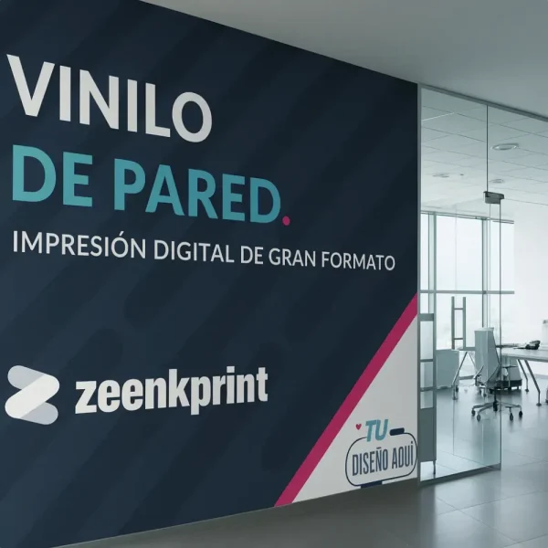 Impresión de vinilos de pared.