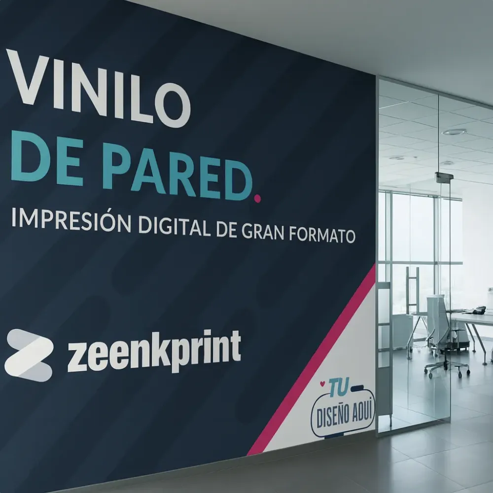 Vinilo especial para paredes - Impresion de gran formato en Madrid Impresión de vinilos de pared.